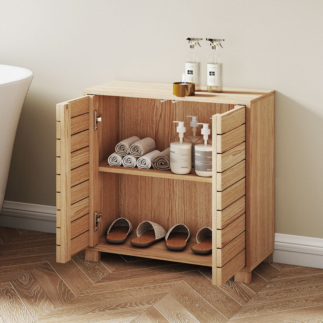 Levede Bathroom Storage Cabinet Floor Standing Cupboard
