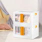 45L Storage Container Stackable Toy Yellow