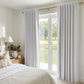 Marlow 100% Blackout Curtains Thermal Linen Look Blockout Drapes 2-Panel Bedroom