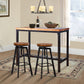 Levede 3pcs Bar Table Barstools Industrial