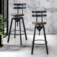 Levede 4x Bar Stool Industrial Adjustable