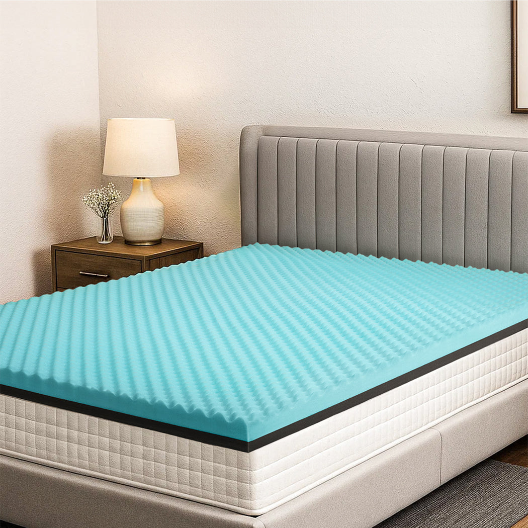 Dreamz Gel Memory Foam Mattress Topper Bed Cool Queen