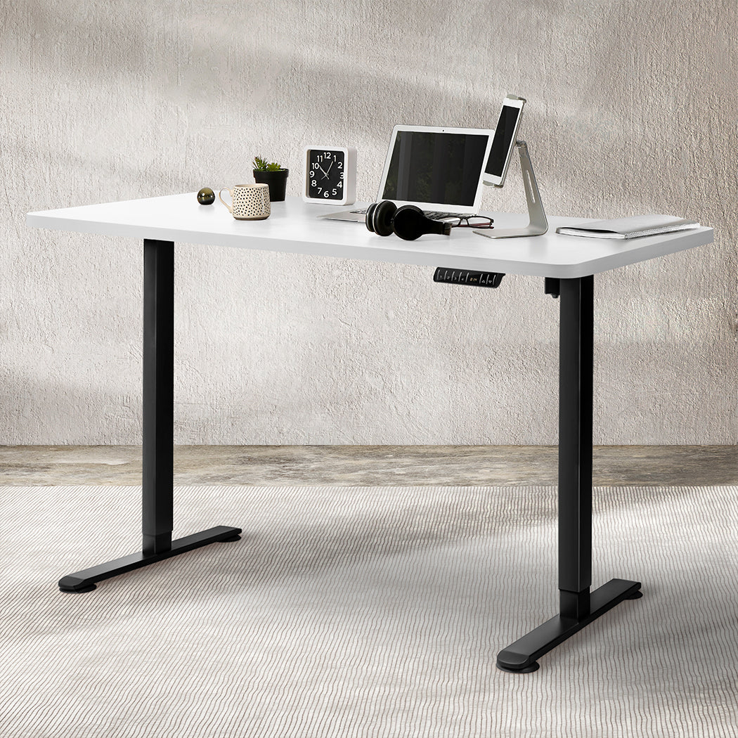 Levede Motorised Standing Desk Height 120cm White 800x 1.5MM