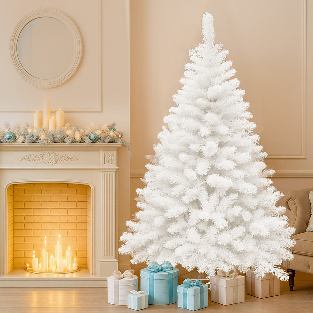 Santaco 1.8M 670 Tips White Christmas Tree