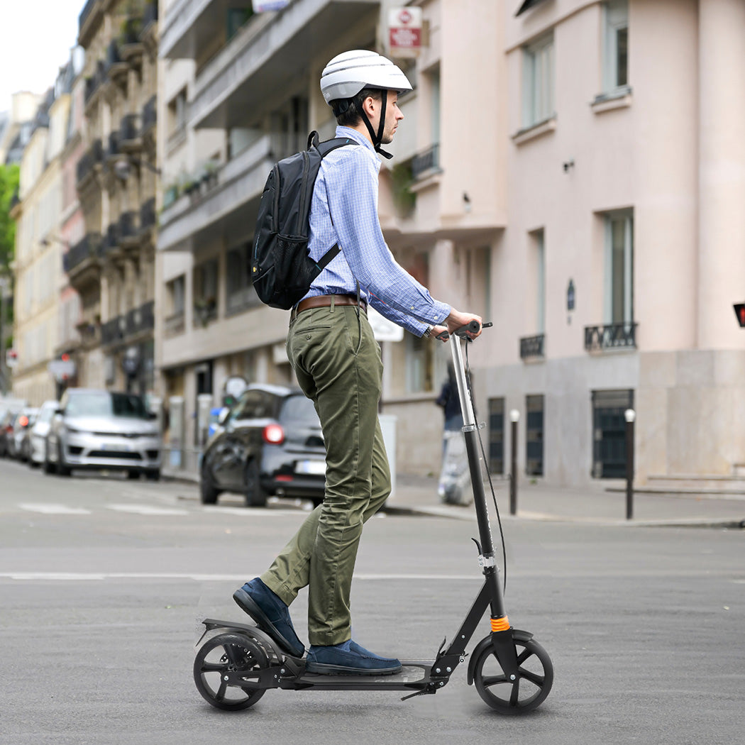 MONVELO Adult Commuter Foldable Scooter Black
