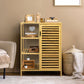 Levede Bathroom Bamboo Storage Cabinet Natural