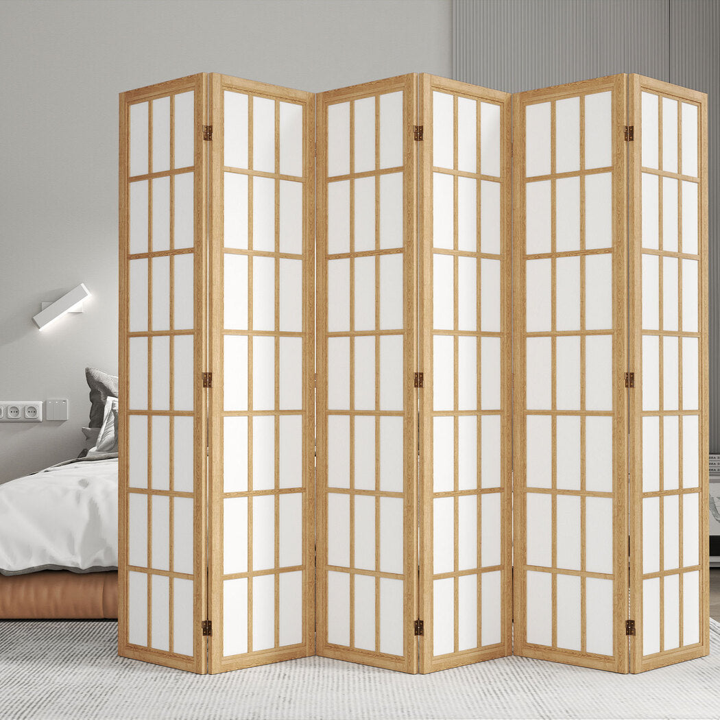 Levede 6 Panel Room Divider 170cm Freestanding Screen
