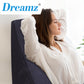 2x Cool Gel Memory Foam Bed Wedge Pillow Black 25x2