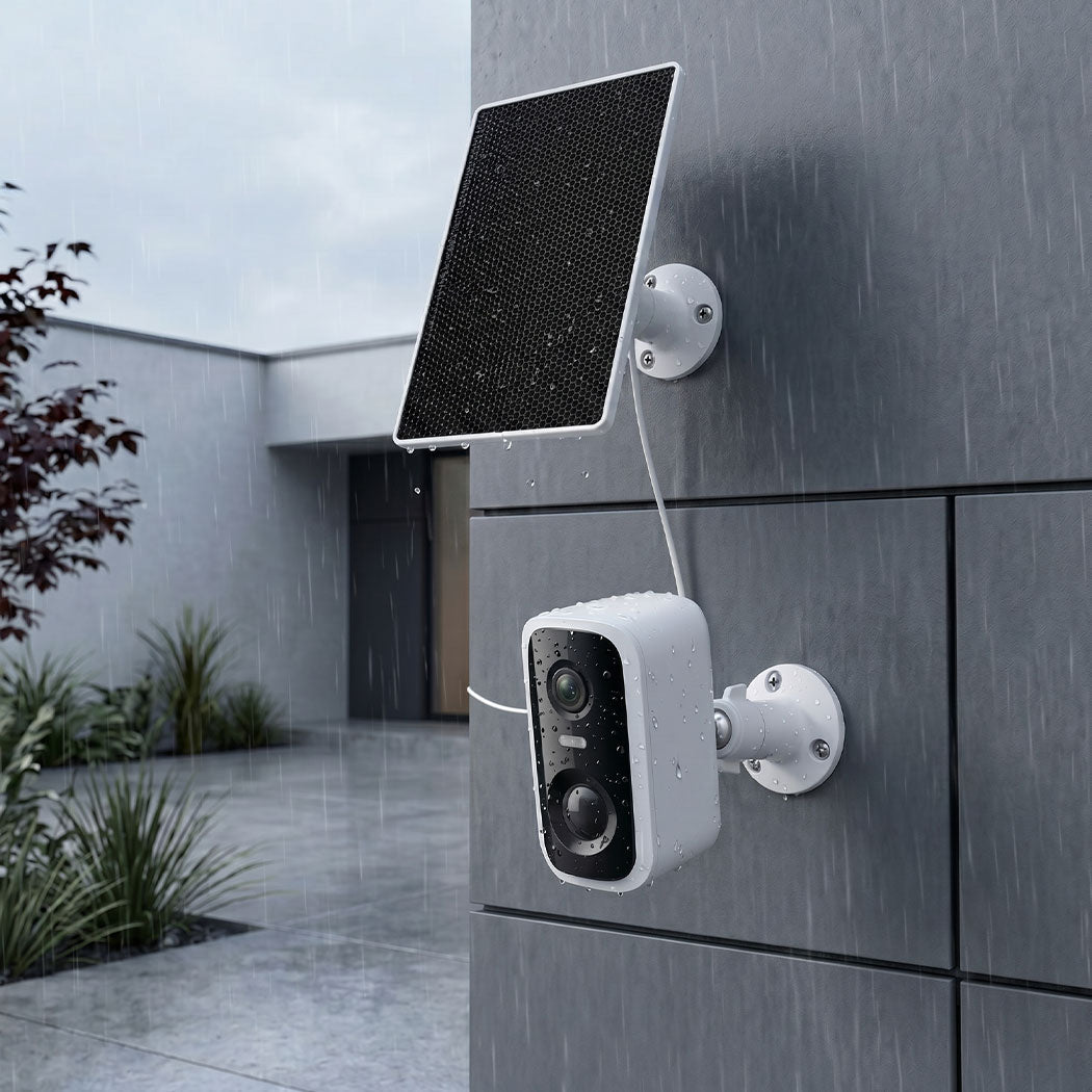 Spector 2K Wireless Security Camera IP65 Alexa 4MP PIR AI Motion Detection Wi-Fi