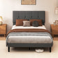 Levede Bed Frame Upholstered Platform Mattress Base Double