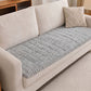 Marlow Sofa Cover Lounge Plush Pet Couch Cover Non-Slip Light Grey 70x180cm