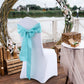 50x Satin Chair Sashes Cloth Cover Wedding Tiffany