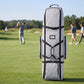 Centra Golf Travel Bag Padded Reinforced Wheels 900D Oxford for Airline,Grey