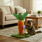 Pawz Cat Scratching Post Cute Carrot Scratching Post