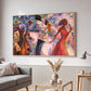Yezi Modern Canvas Wall Art Large Abstract Figure Painting Decor 70x100cm