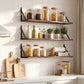 Levede Floating Shelves 3 Pcs Wall Mounted Rustic Storage Display Rack Bedroom