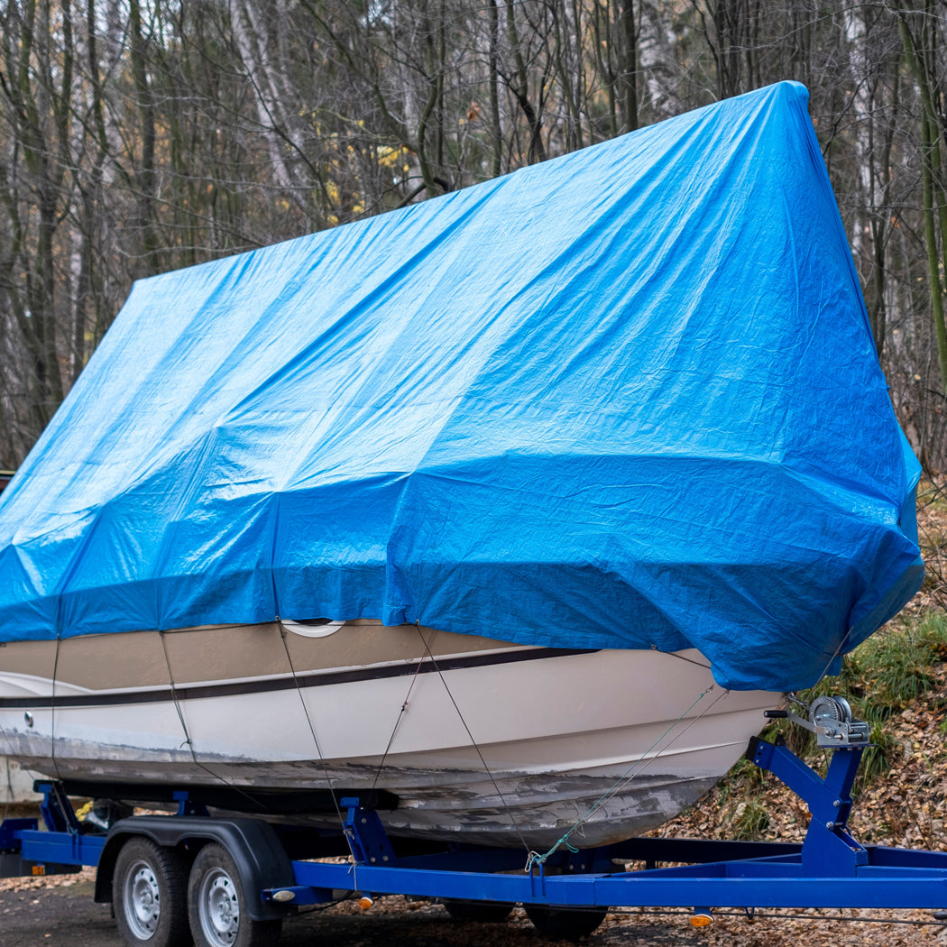 Manan Heavy Duty Tarp Tarpaulin 200GSM 7.3x9.15m
