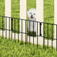 Mountview 10 Pcs Garden Fence Border Rustproof Metal