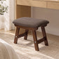 Levede Foot Stool Ottoman Footrest With Washable Cover,Living Room,Brown
