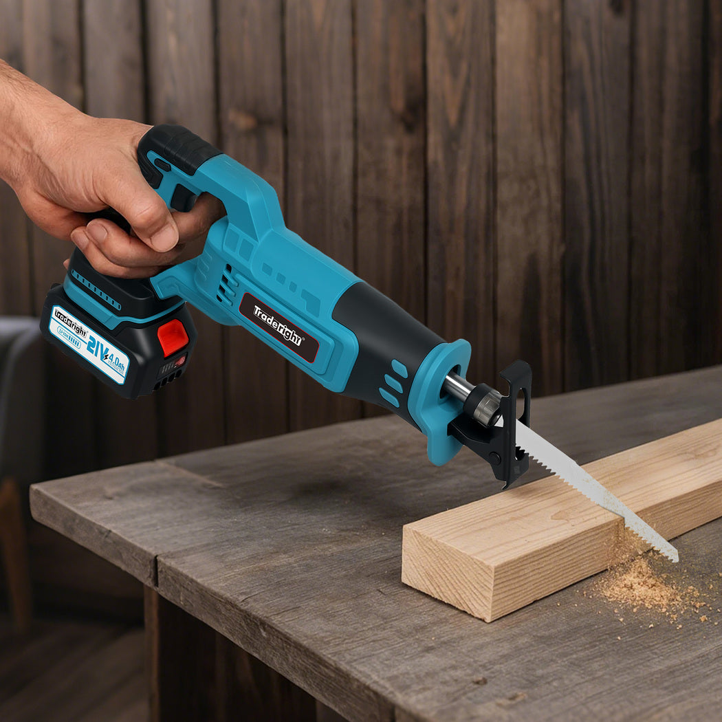 Traderight 21V Cordless Electric Reciprocating Saw Kit