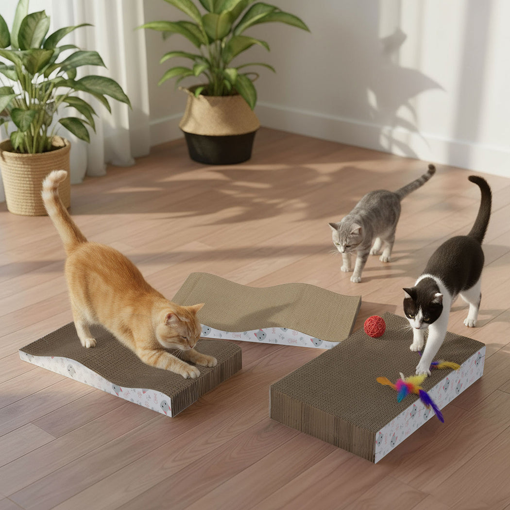 Pawz 4X Cat Scratcher Board Bed
