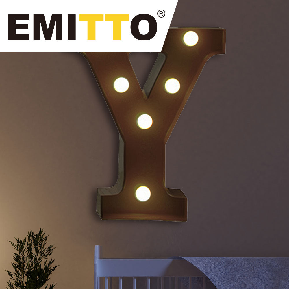 LED Metal Letter Lights Free Standing