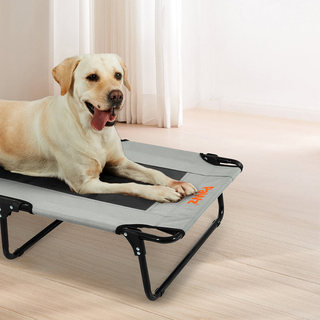 Pawz Pet Elevated Bed Dog Raised Trampoline Foldable Large L Size
