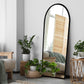 Yezi Floor Mirror Full length Mirrors 1.8M Black