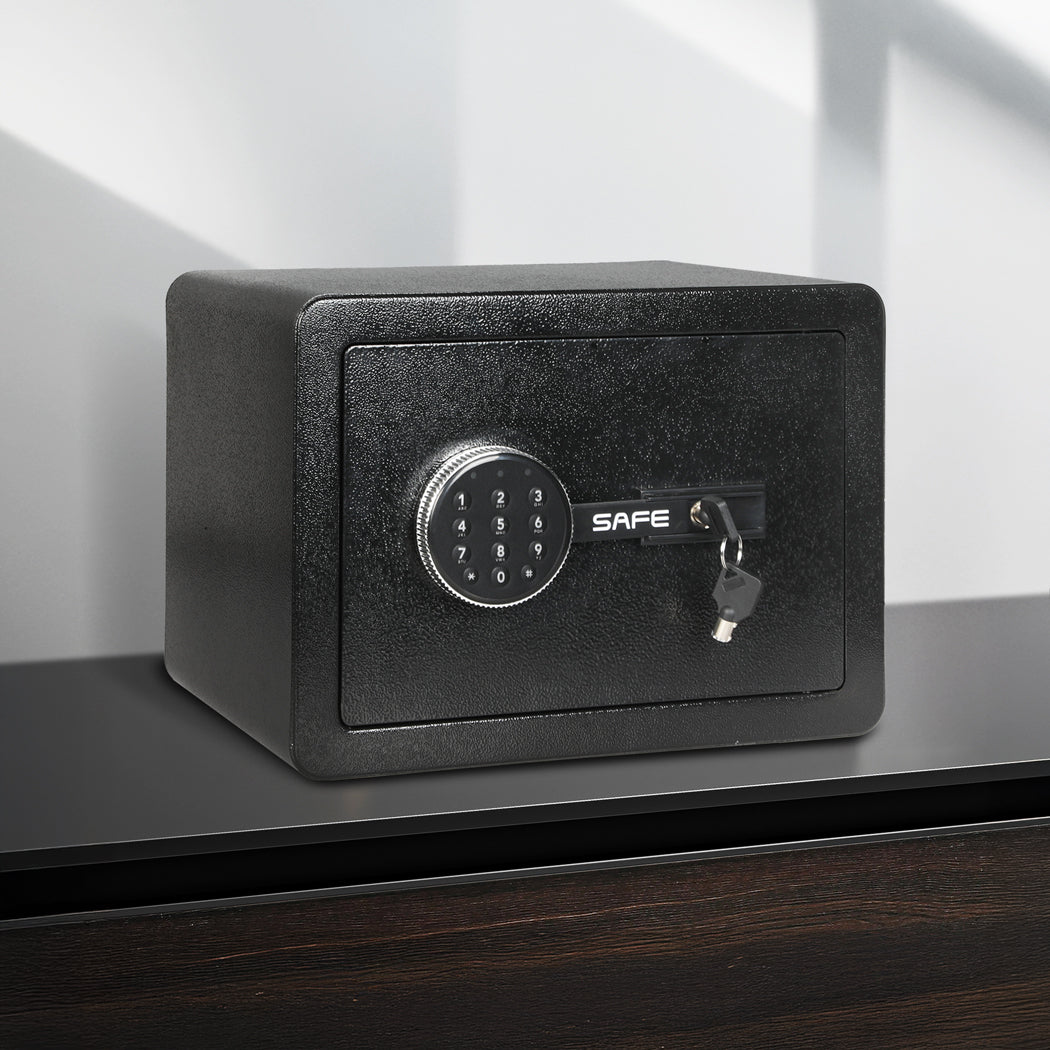 13.8L Digital Security Safe Box Password Key Lock Cash