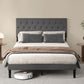 Levede Bed Frame Upholstered Platform Mattress Base Queen