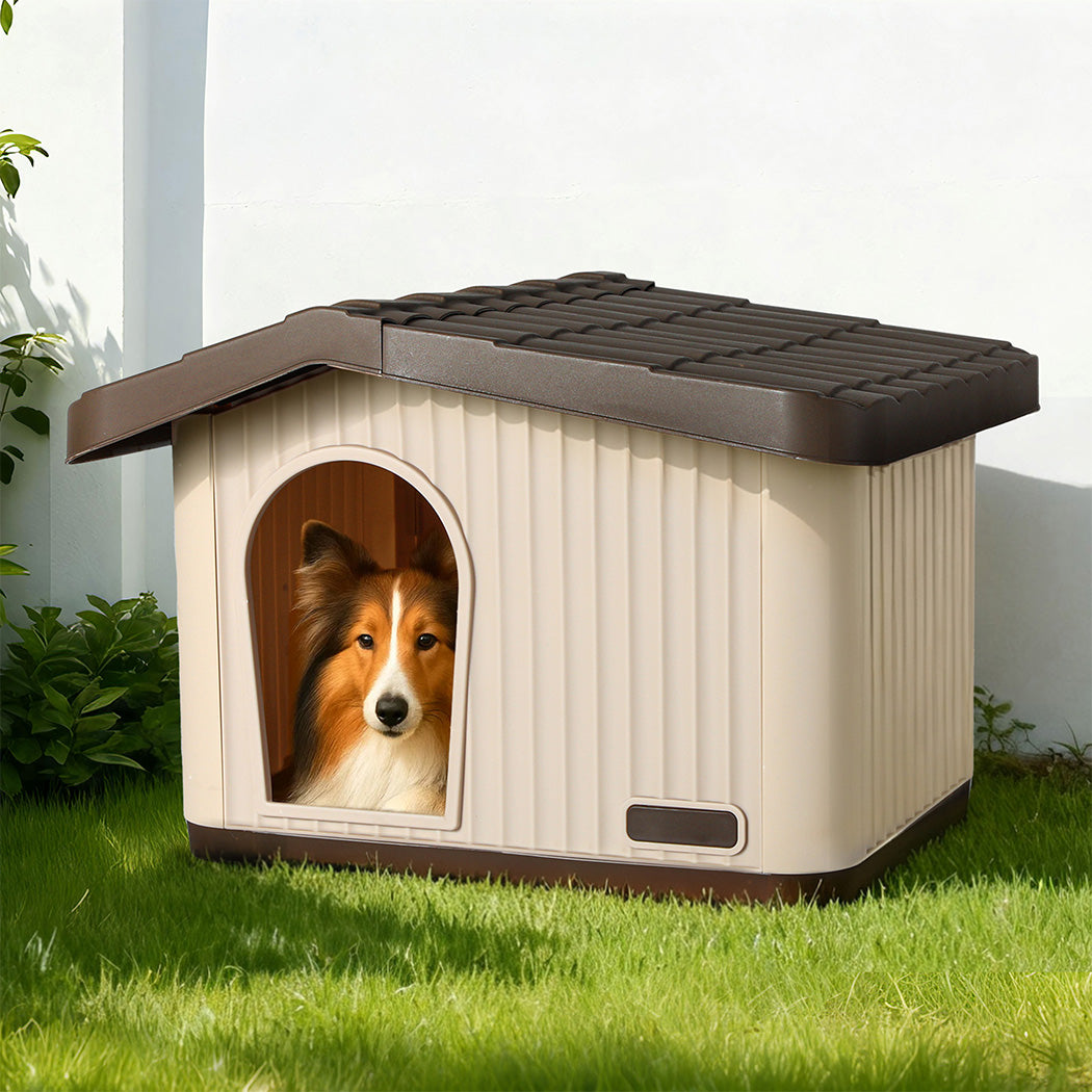 Pawz Plastic Dog Cage Kennel for Small Dogs with Vent