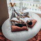 TheNapBed 1.8m Human Size Pet Bed Fluffy Grey