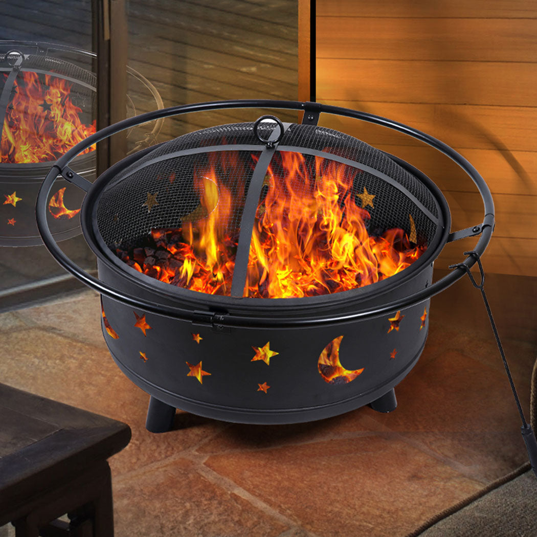 Fire Pit BBQ Grill Pits Outdoor Fireplace