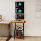 Levede Tall Record Player Stand Vinyl Storage Up to 200 Albums Turntable Rack