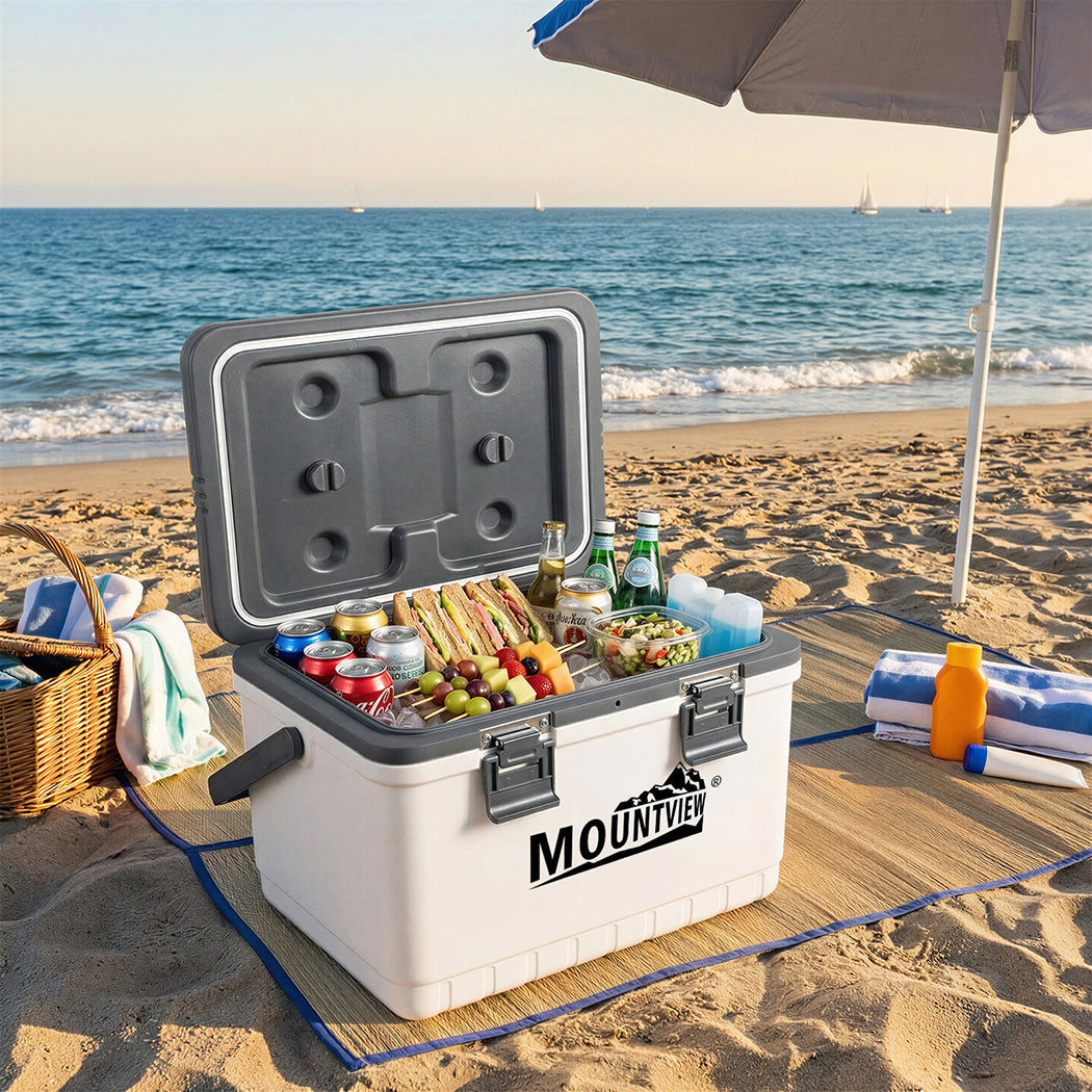 Mountview 22L Cool Box Portable Waterproof Outdoor Camping Hiking Food Storage