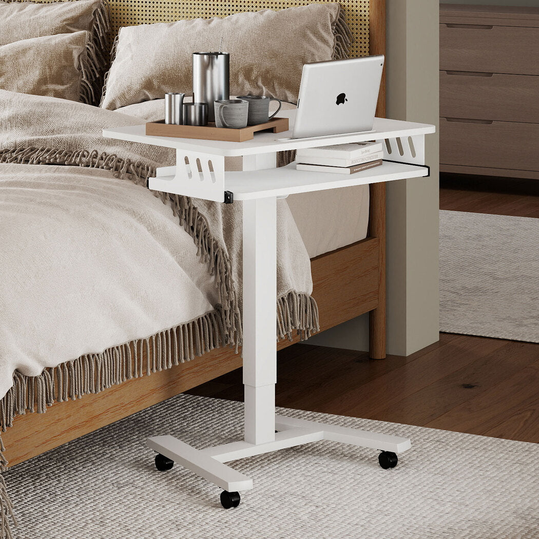 Levede Mobile Standing Desk Adjustable Height Table