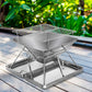 Levede Folding BBQ Portable Charcoal Grill 2-IN-1