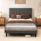 Levede Bed Frame Upholstered Platform Mattress Base Double