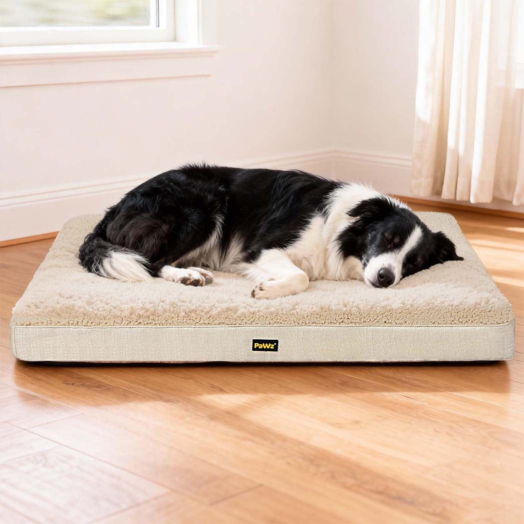 Pawz Dog Bed Soft Pet Mat Cushion Removable Washable