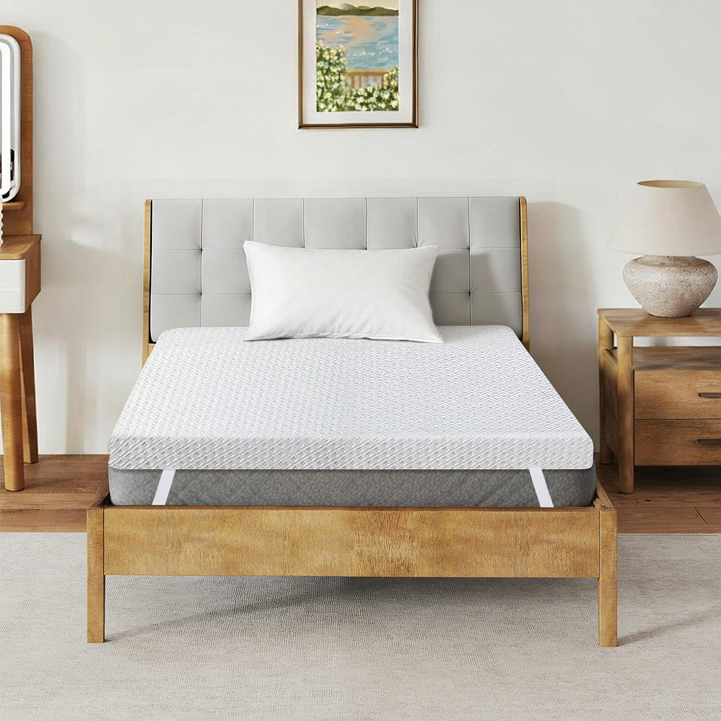 Dreamz Dual-Layer Memory Foam Mattress Topper 10cm