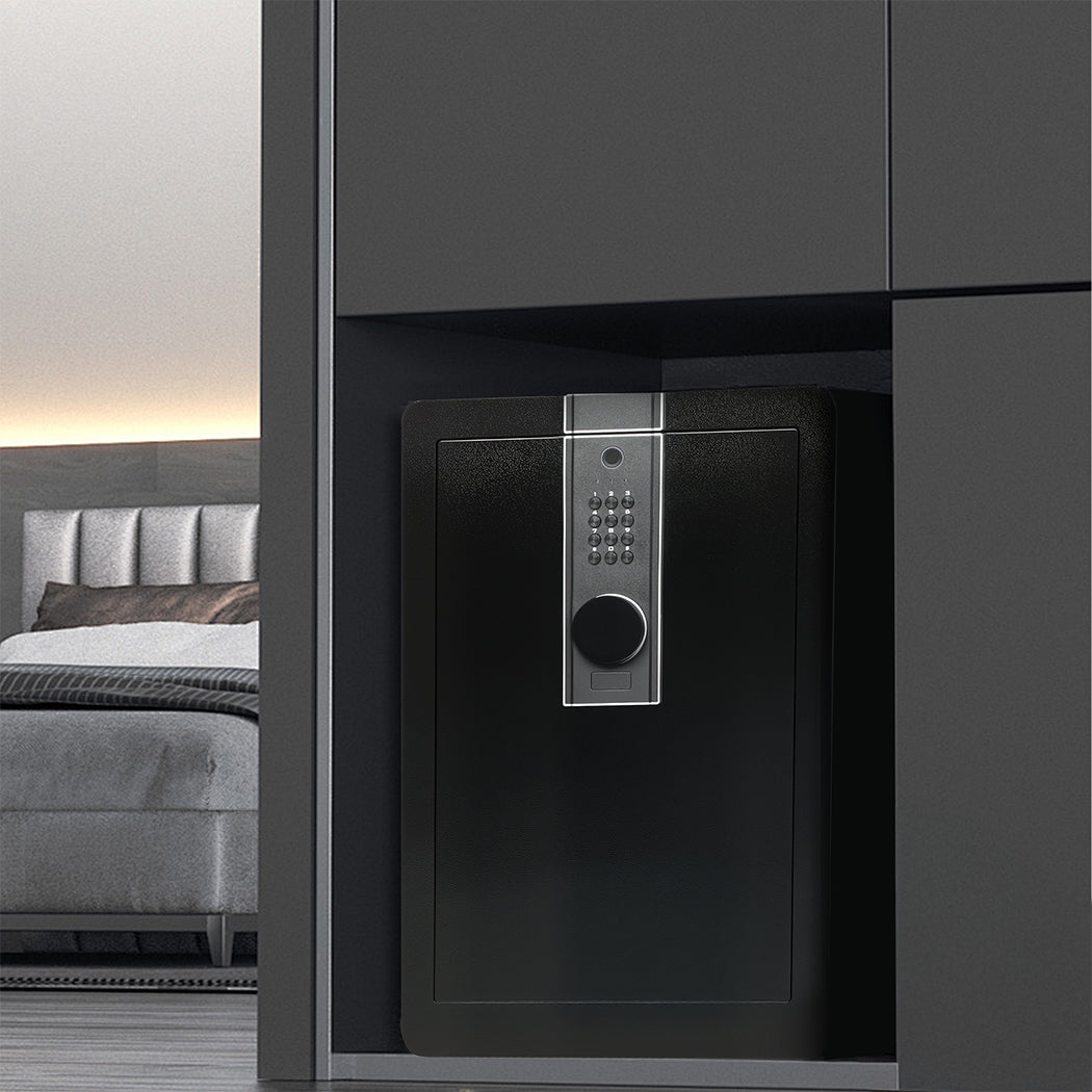 60L Fingerprint Large Security Safe Box Money Safe Box