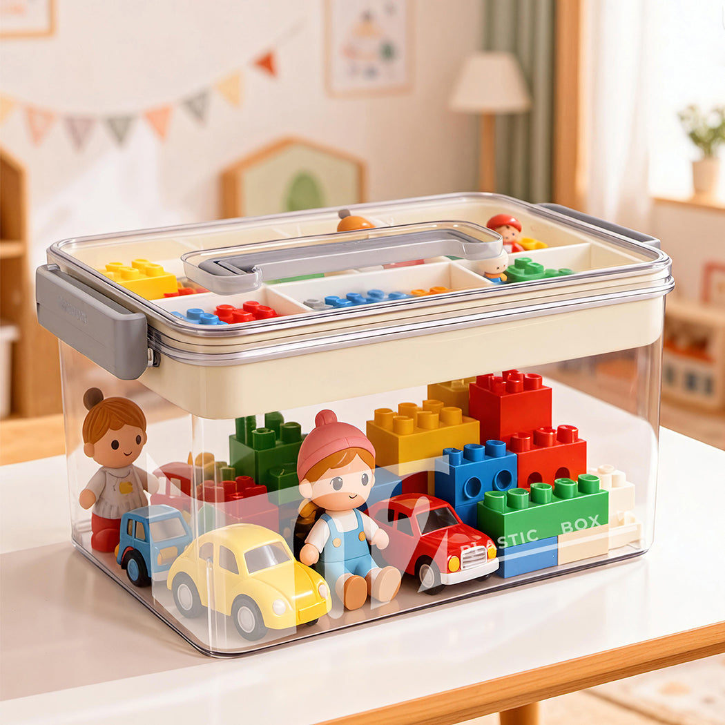 Levede Medical Storage Box Two Layer Medicine Case