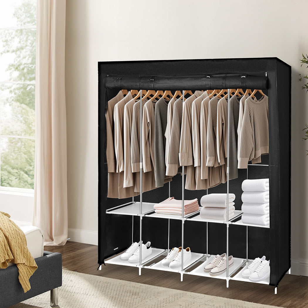 Levede Portable Closet Wardrobe Organizers 166CM