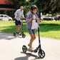 MONVELO Folding Scooter Dual Large Wheels Black