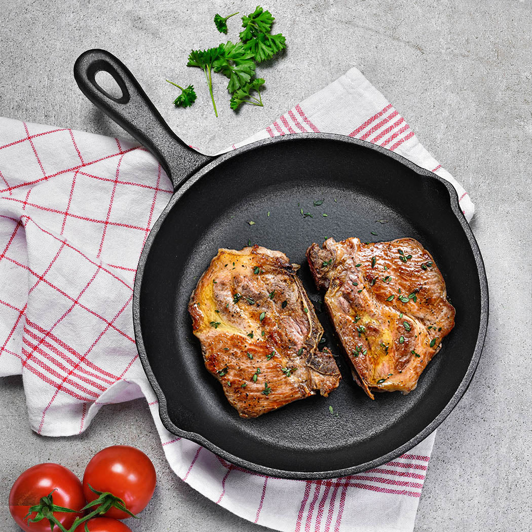 TOQUE Non Stick Frying Pan Set 3PCS