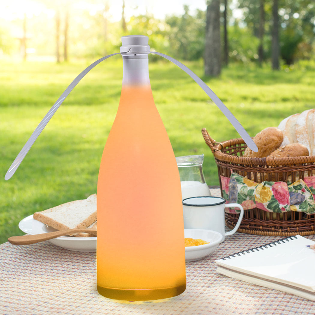 Lambu LED Repellent Fly Fan Entertaining Orange