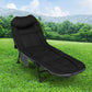 Levede Folding Camping Bed Camp Cots Black