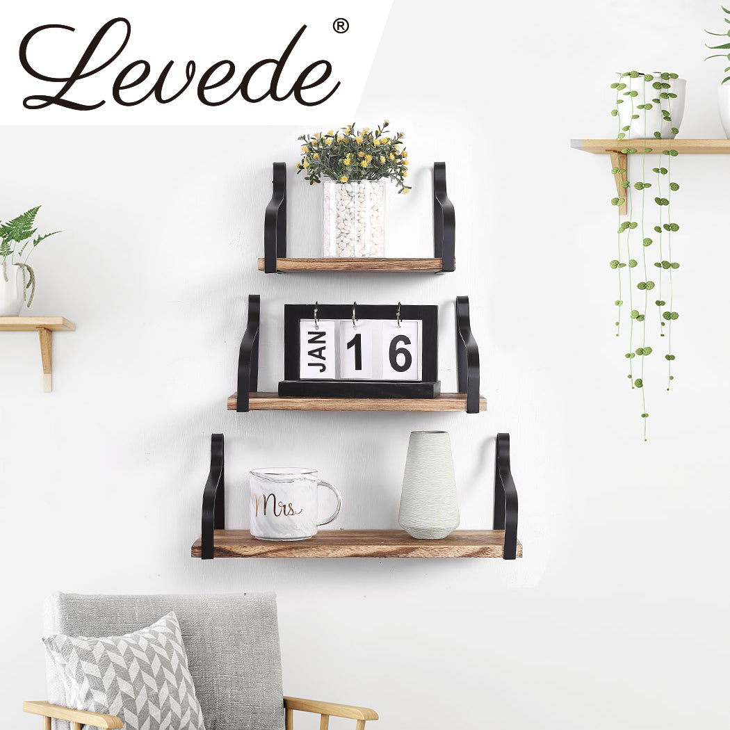 Levede Floating Shelf Brackets Display