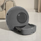Pawz Automatic Cat Litter Box Large Self-Cleaning Grey