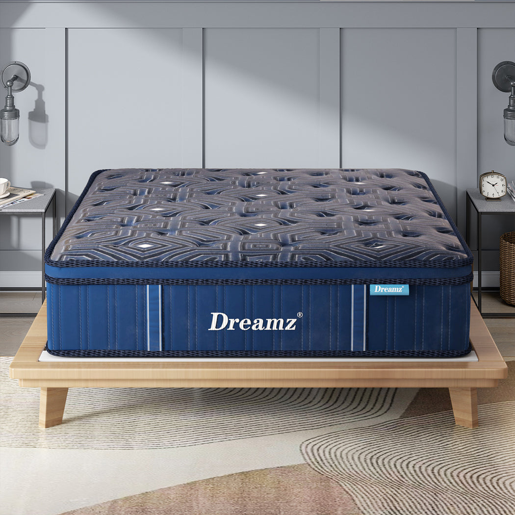DreamZ Spring Mattress Euro Top All Sizes 30CM